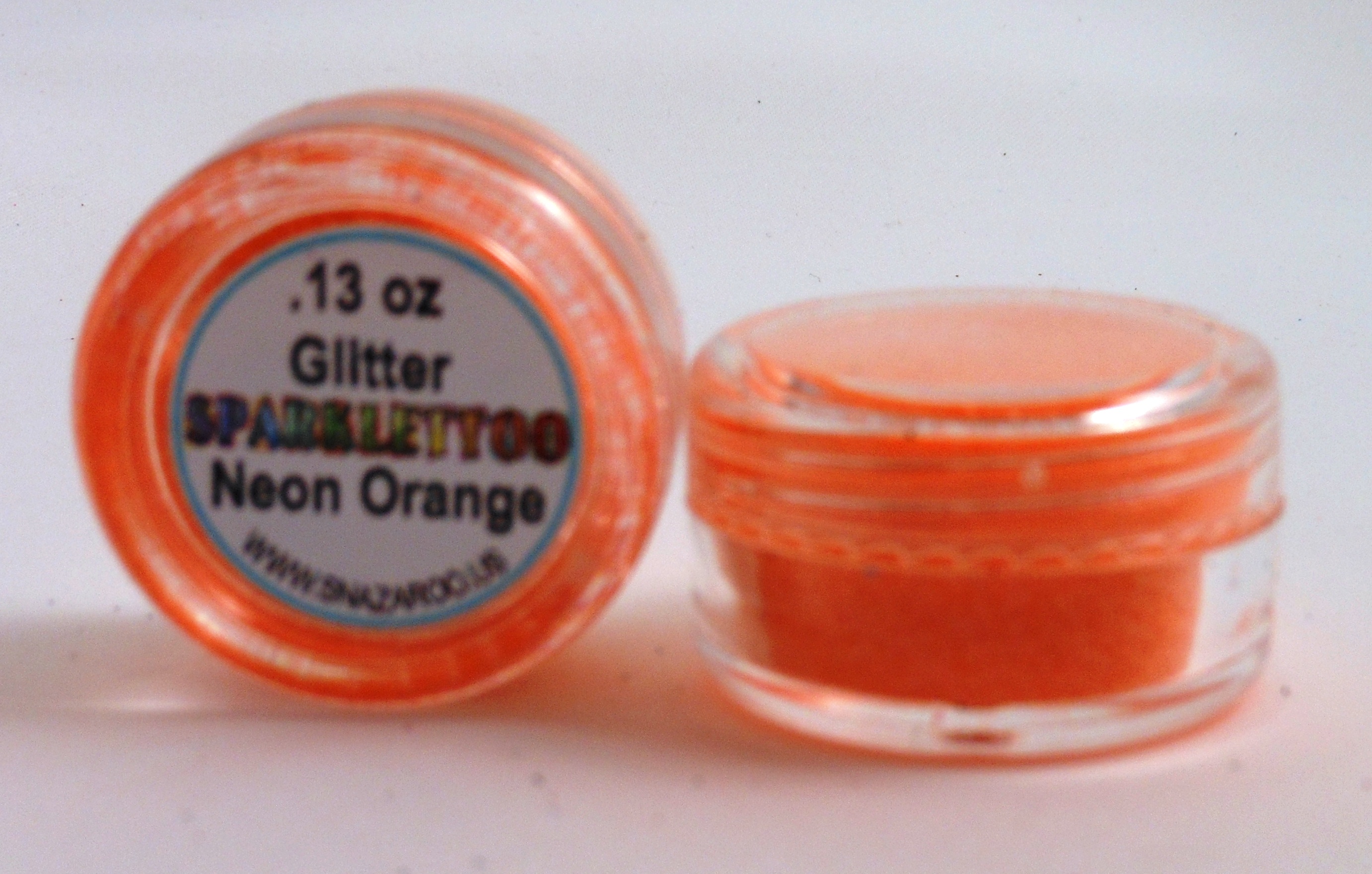 Glitter Neon Orange .13 oz.  