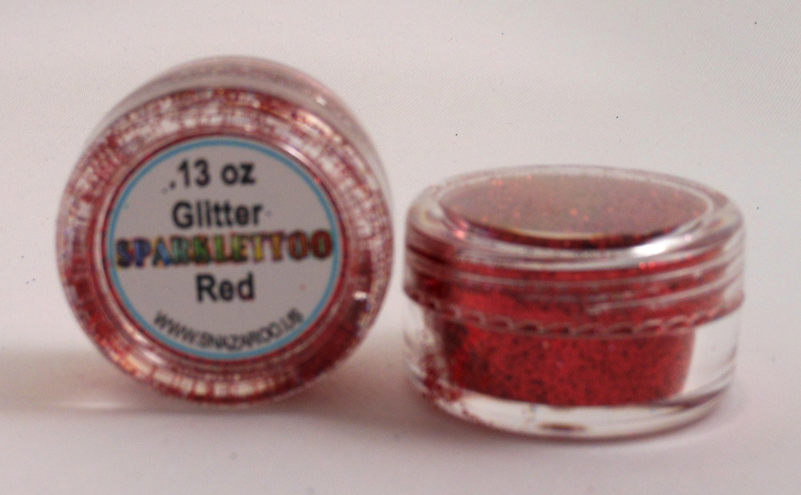 Glitter Red .13 oz. 