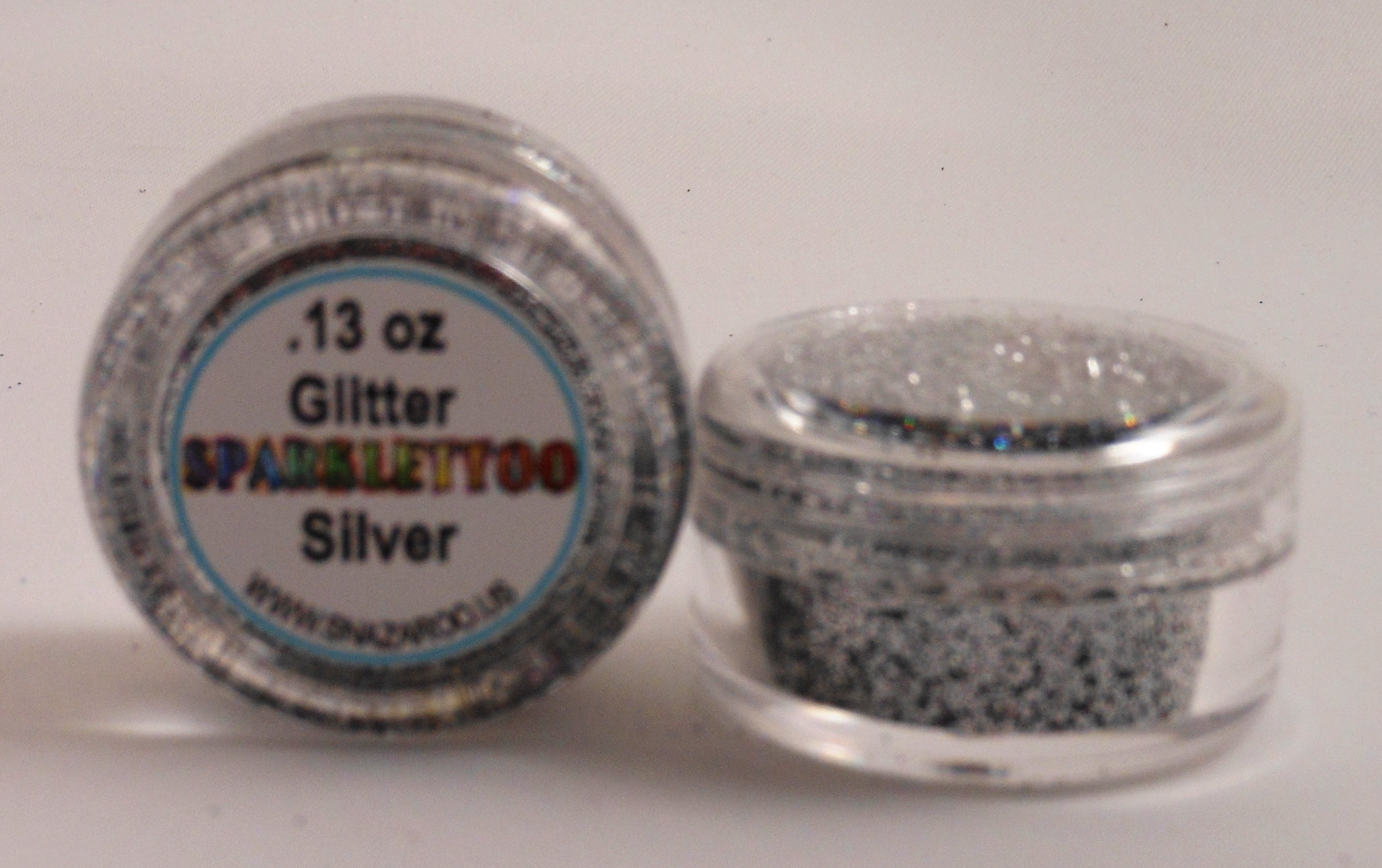 Glitter Silver .13 oz. 