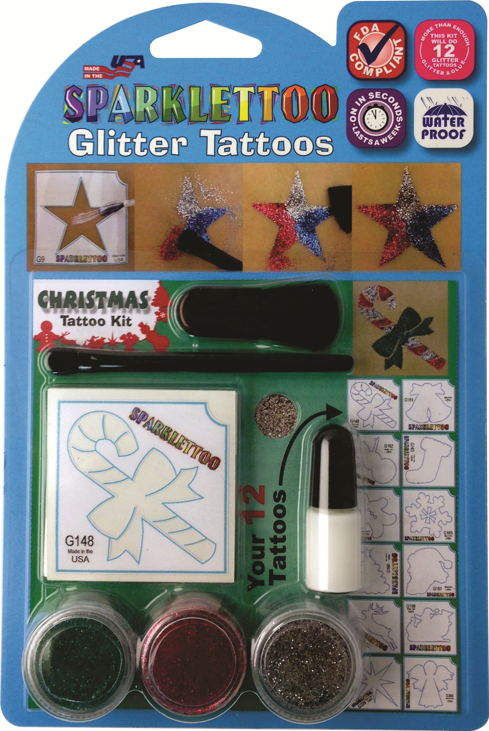 Christmas Glitter Kit 