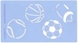 Sport Balls Stencil - Mylar 
